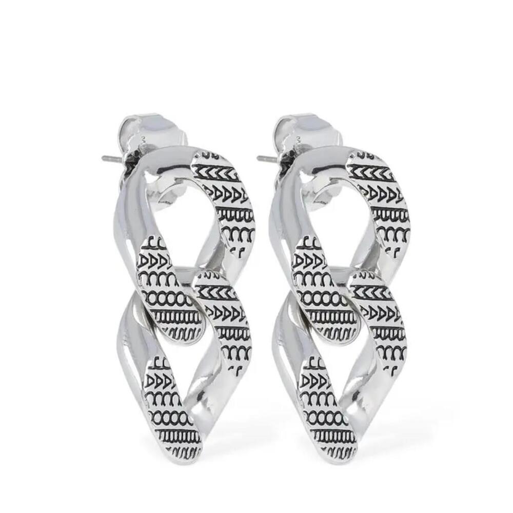 Marc Jacobs The Monogram Chain Link Earrings